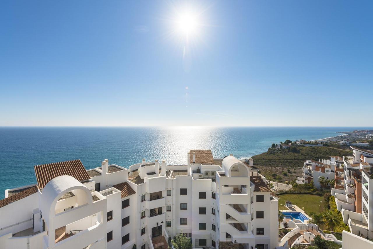 Precioso Apartamento 1 Dormitorio Con Vistas Mar Frontal Torrox Luaran gambar