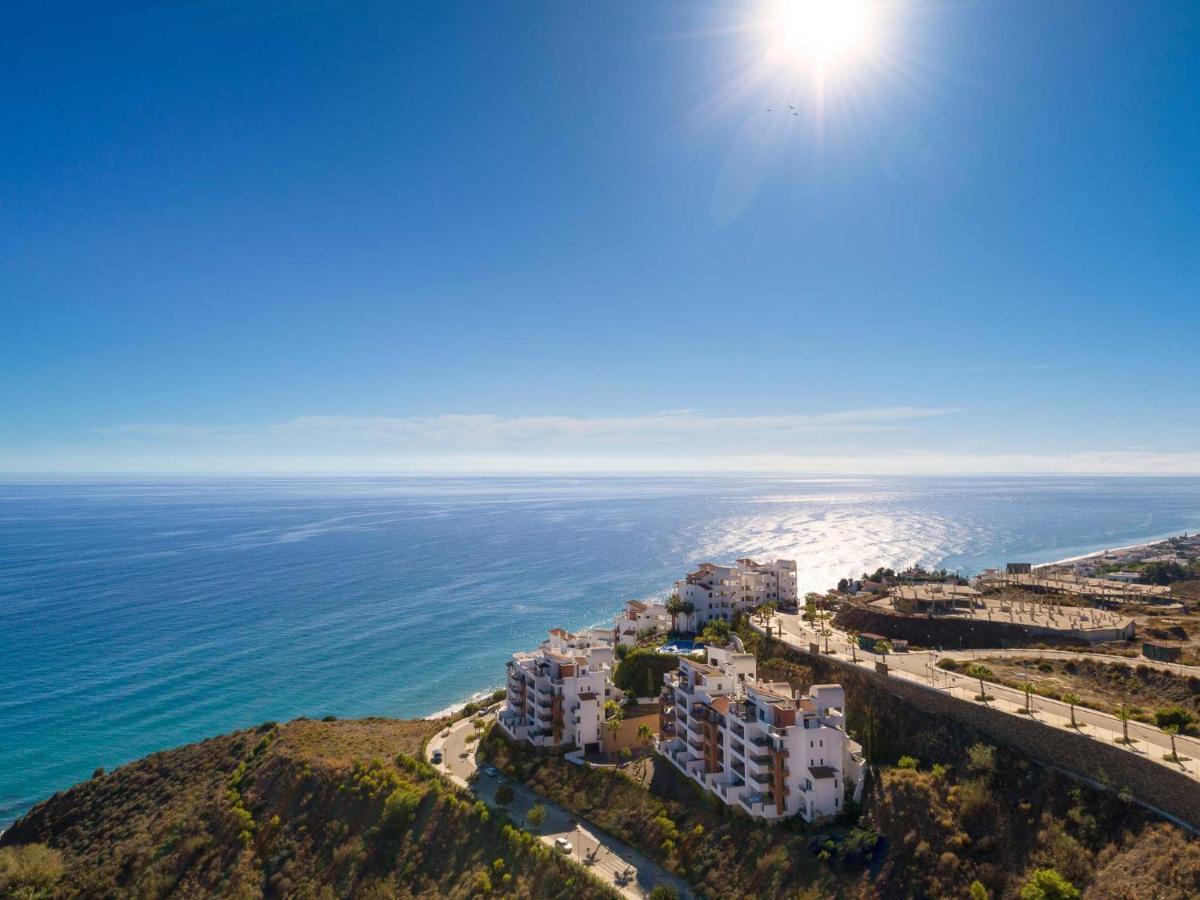 Precioso Apartamento 1 Dormitorio Con Vistas Mar Frontal Torrox Luaran gambar