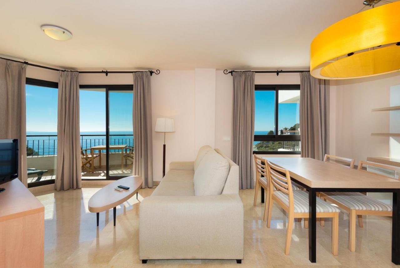 Precioso Apartamento 1 Dormitorio Con Vistas Mar Frontal Torrox Luaran gambar