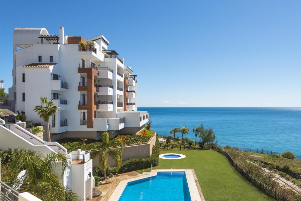 Precioso Apartamento 1 Dormitorio Con Vistas Mar Frontal Torrox Luaran gambar