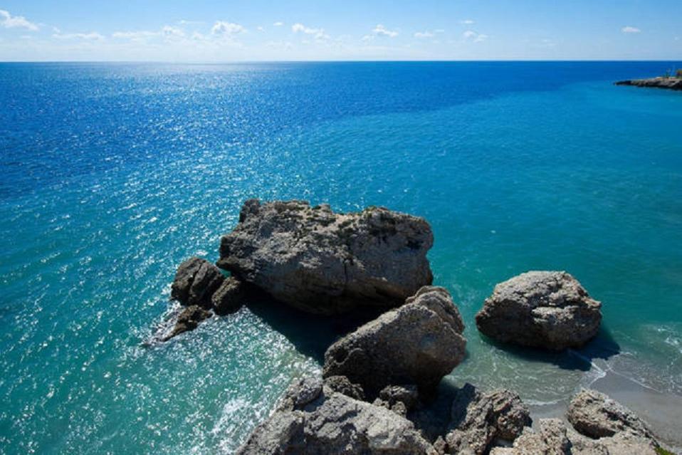 Precioso Apartamento 1 Dormitorio Con Vistas Mar Frontal Torrox Luaran gambar